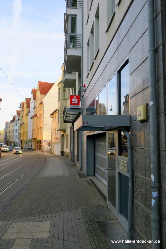 Sparkassenfiliale im Steinweg in Halle (Saale)