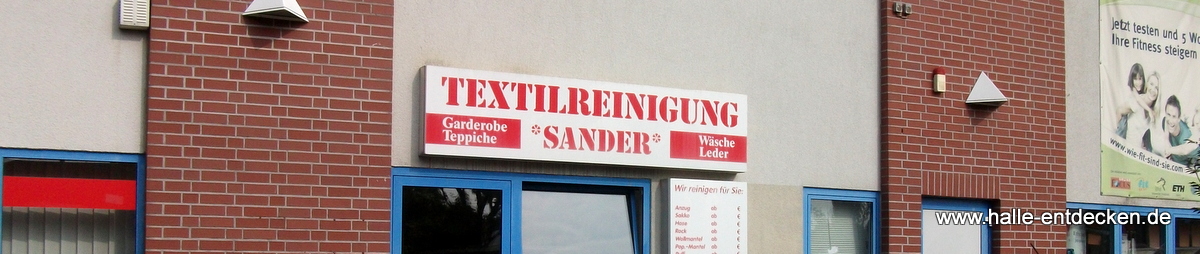 Textilreinigung Sander in Heide-Nord, Halle (Saale)