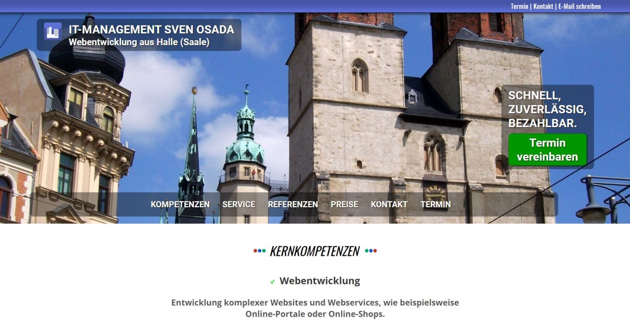Screenshot www.it-management-osada.de - IT-Management Sven Osada