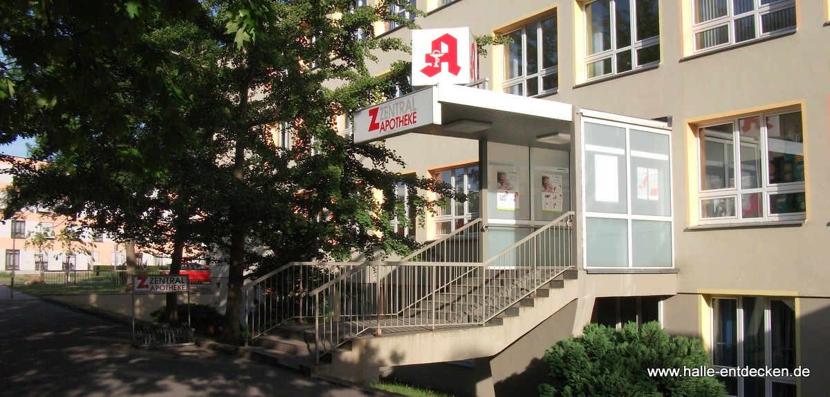 Zentralapotheke in Halle-Neustadt im Gesundheitszentrum