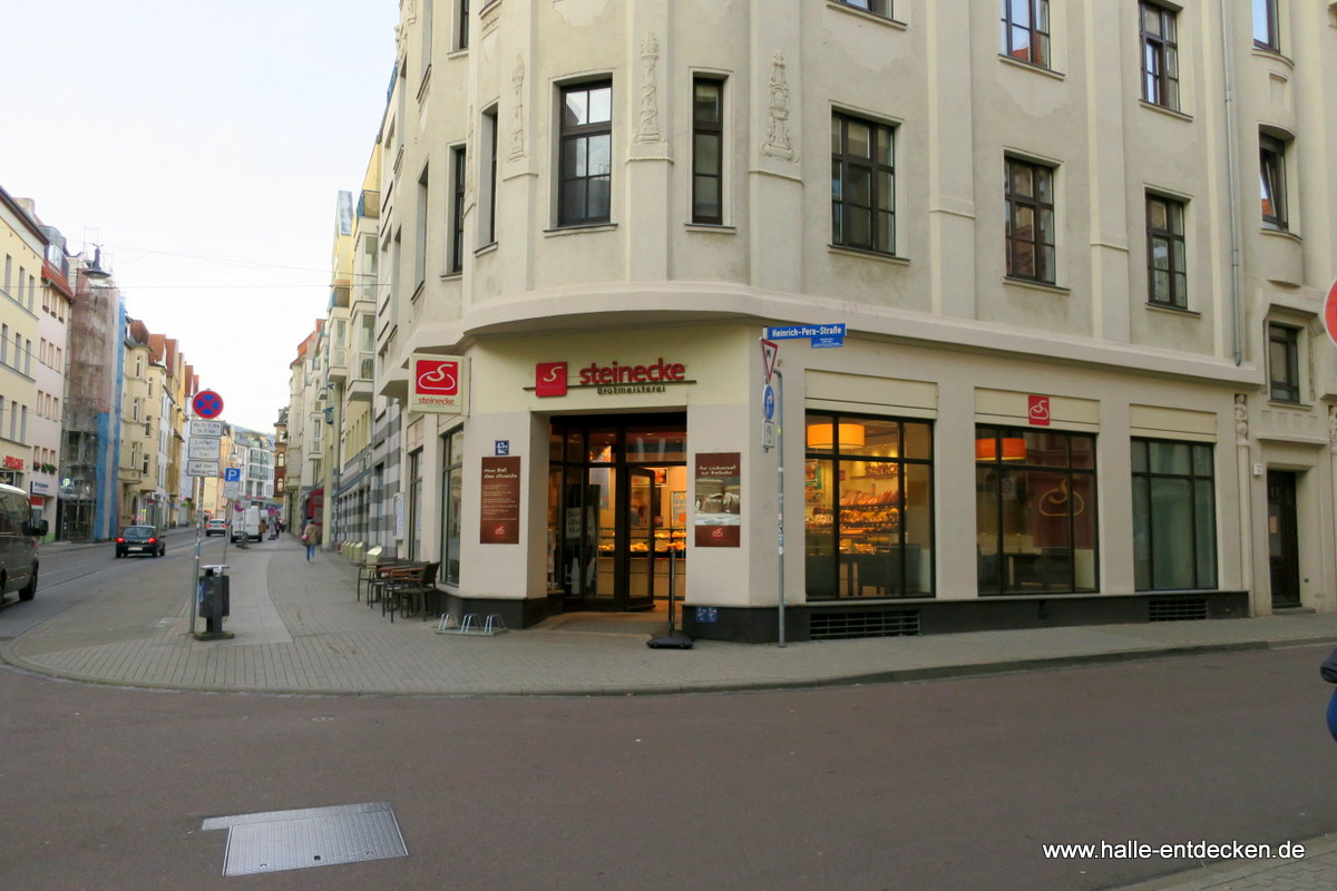 Bäckerei Steinecke im Steinweg in Halle (Saale)