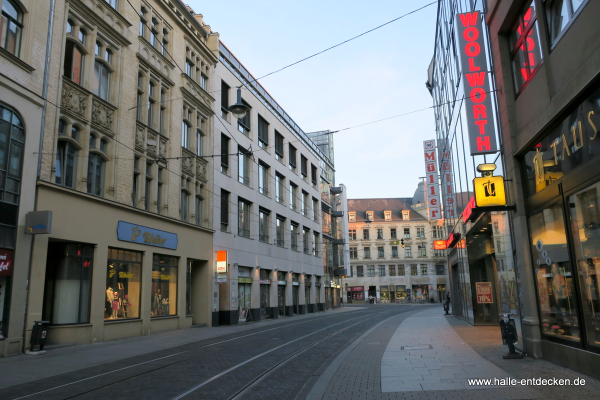 Woolworth in der Großen Ulrichstraße in Halle (Saale)