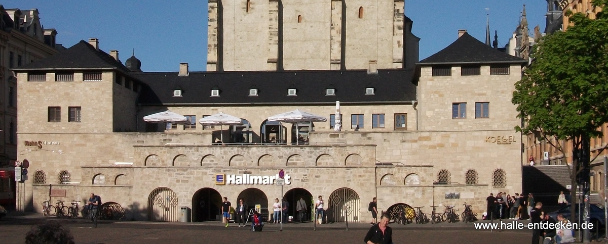 Edeka am Hallmarkt in Halle (Saale)