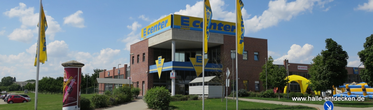 E-Center in der Silberhöhe in Halle (Saale)