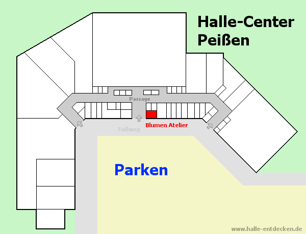 Blumen Atelier im Halle-Center Peißen