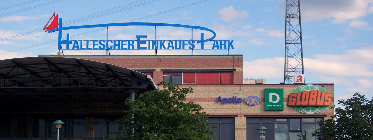 Hallischer Einkaufspark HEP in Halle