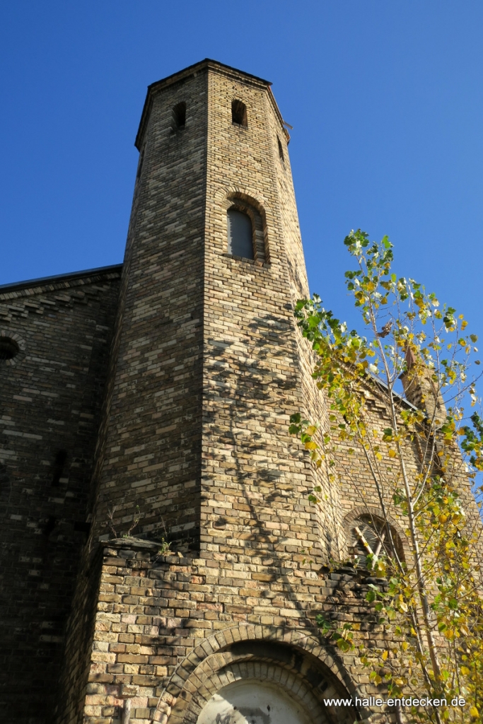 Ruine der Kirche der ehemaligen Landesheilanstalt