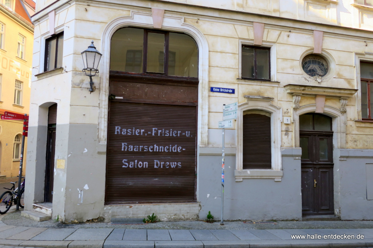 Ehemaliger Friseur in der Kleinen Ulrichstraße