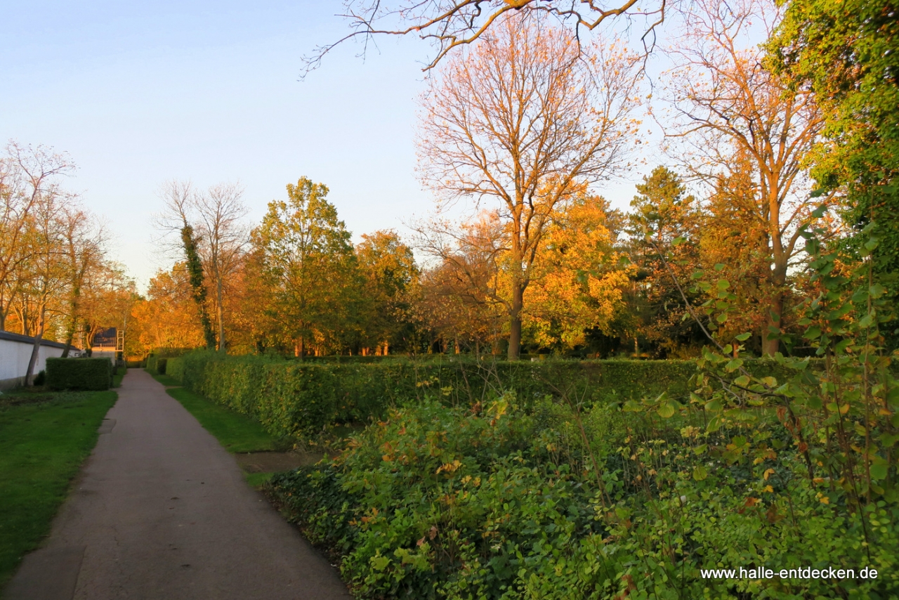 Sonnenuntergang im Herbst