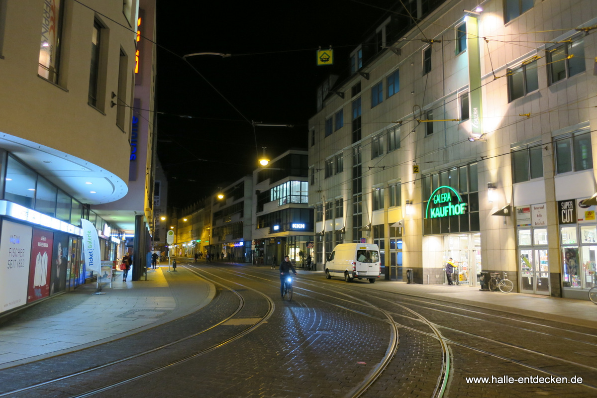Blick in die Große Steinstraße.