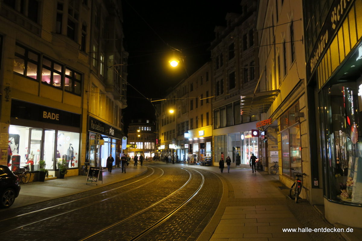 Blick zur Spiegelstraße.