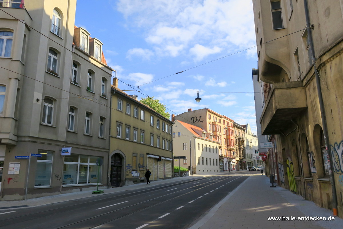 Große Steinstraße in Halle (Saale)