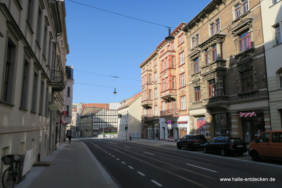 Große Steinstraße in Halle (Saale)