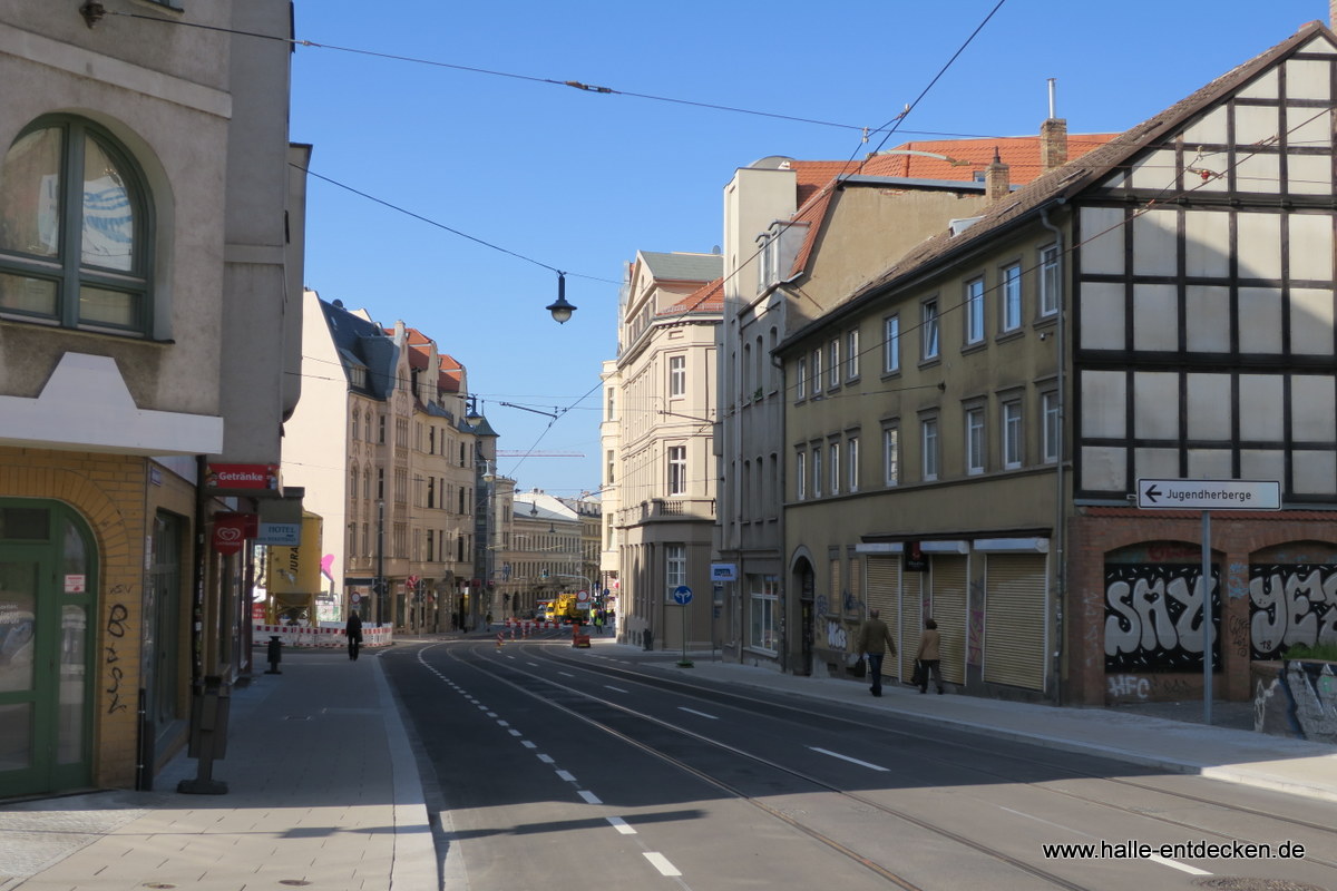 Große Steinstraße in Halle (Saale)