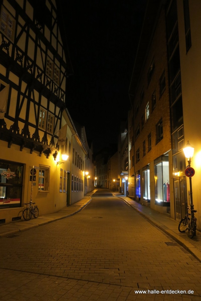 Blick in die Dachritzstraße in Halle.