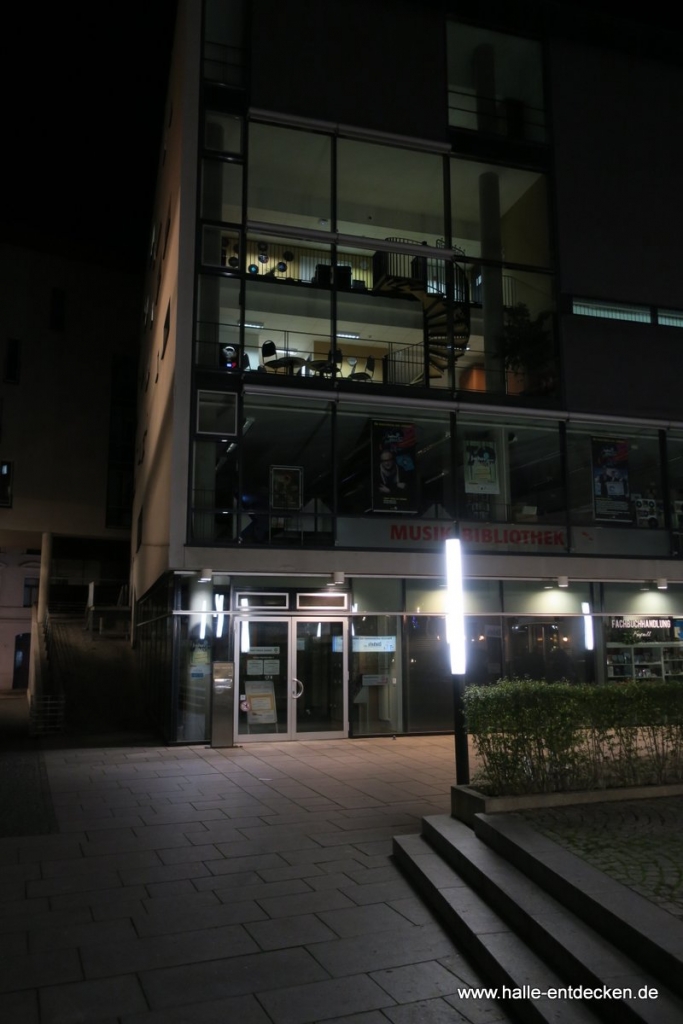 Musikbibliothek im Händelhauskarree in Halle