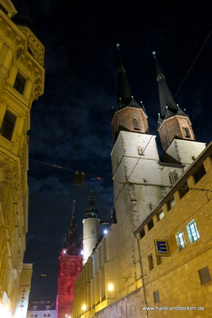 Hausmannstürme und Roter Turm in Halle (Saale)