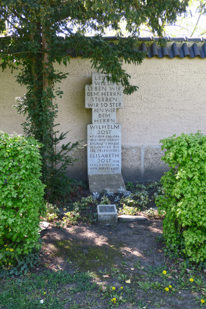 Ehrengrab des Baurats Wilhelm Jost.