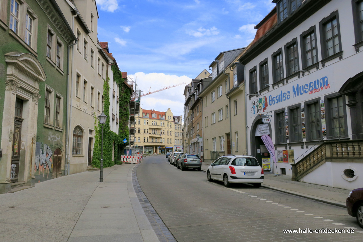 Alter Markt mit Beatles Museum - Blick zum Eselsbrunnen