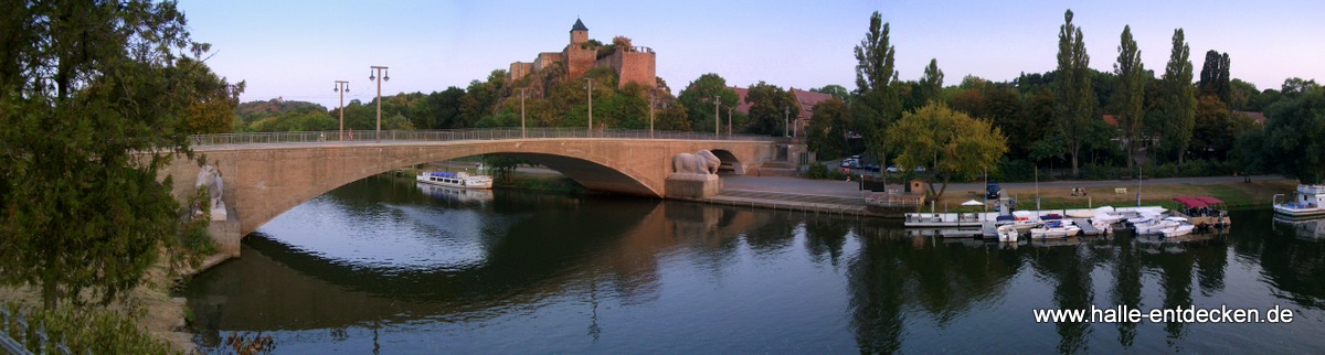 Brücke Giebichenstein Halle (Saale) - Kröllwitz