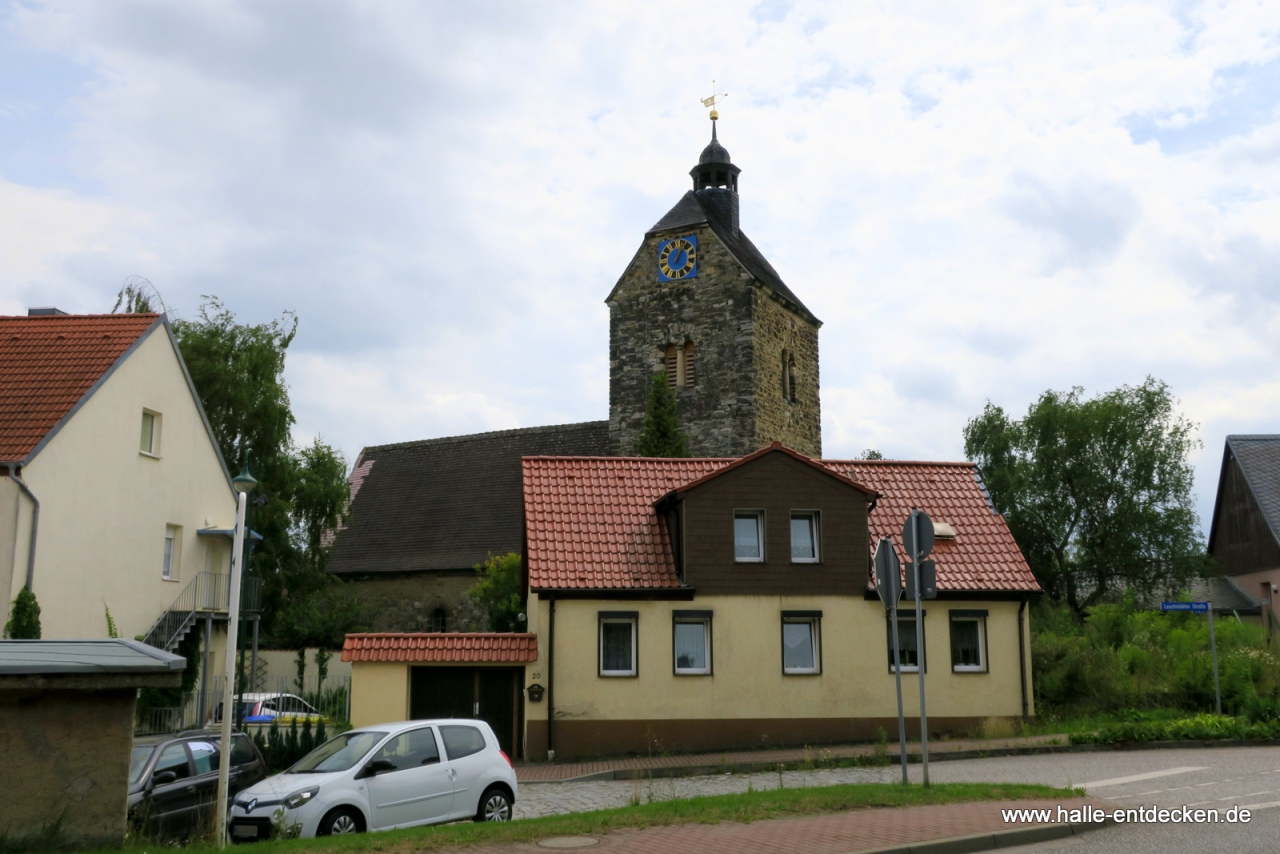 Kirche Angersdorf - Lauchstädter Straße