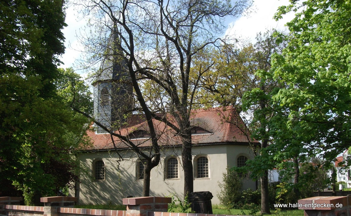 Kirche Diemitz - Johannes der Täufer - Halle (Saale) - Seitenansicht