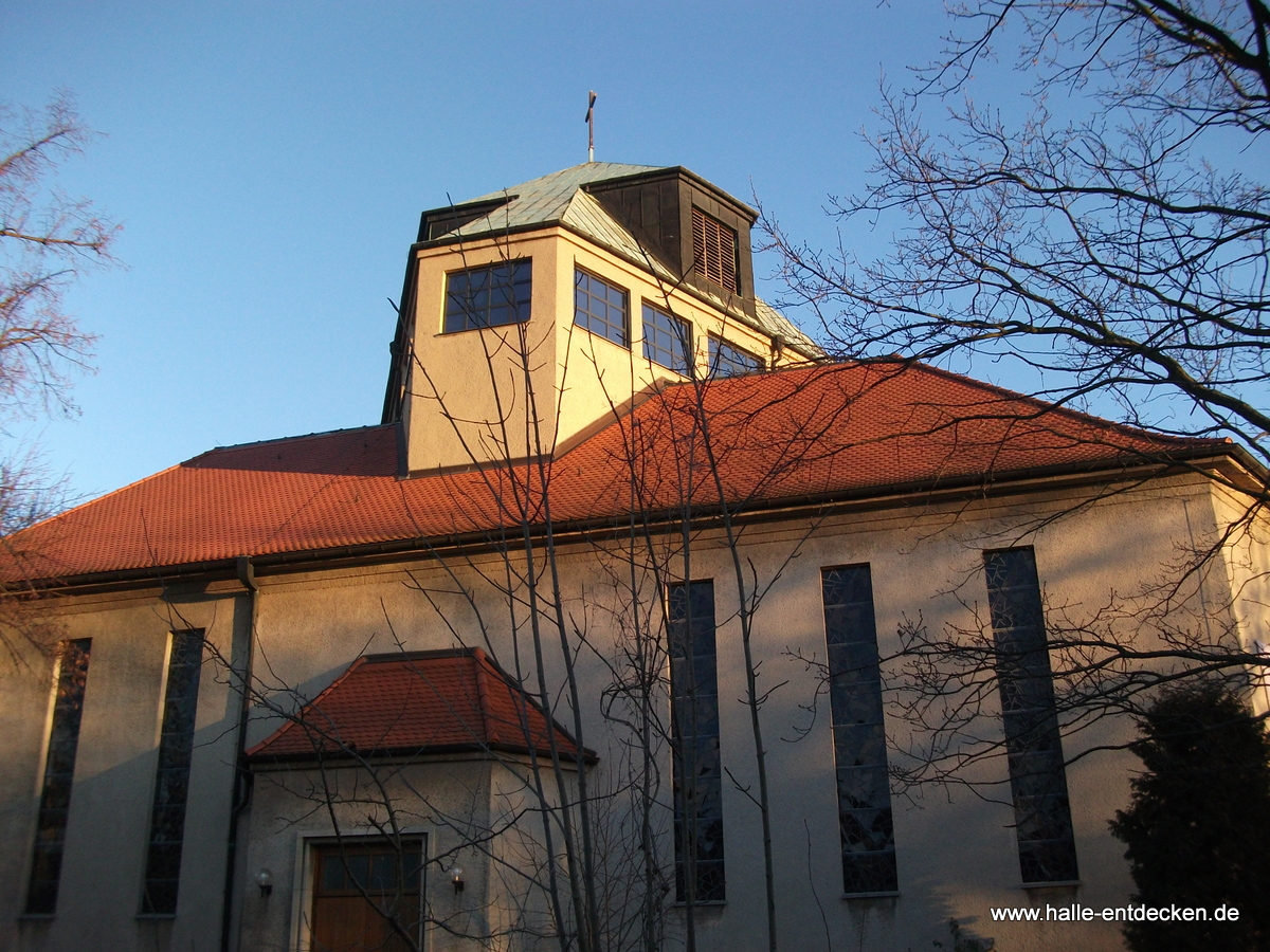 Franziskanerkirche zur Heiligsten Dreieinigkeit in Halle (Saale) - Detail