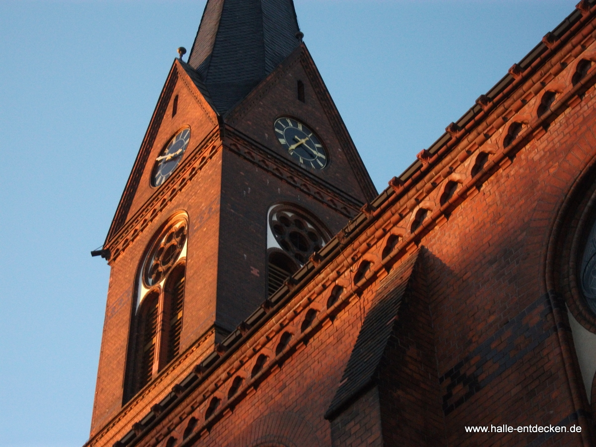 Die Johanneskirche in Halle (Saale) - Detail