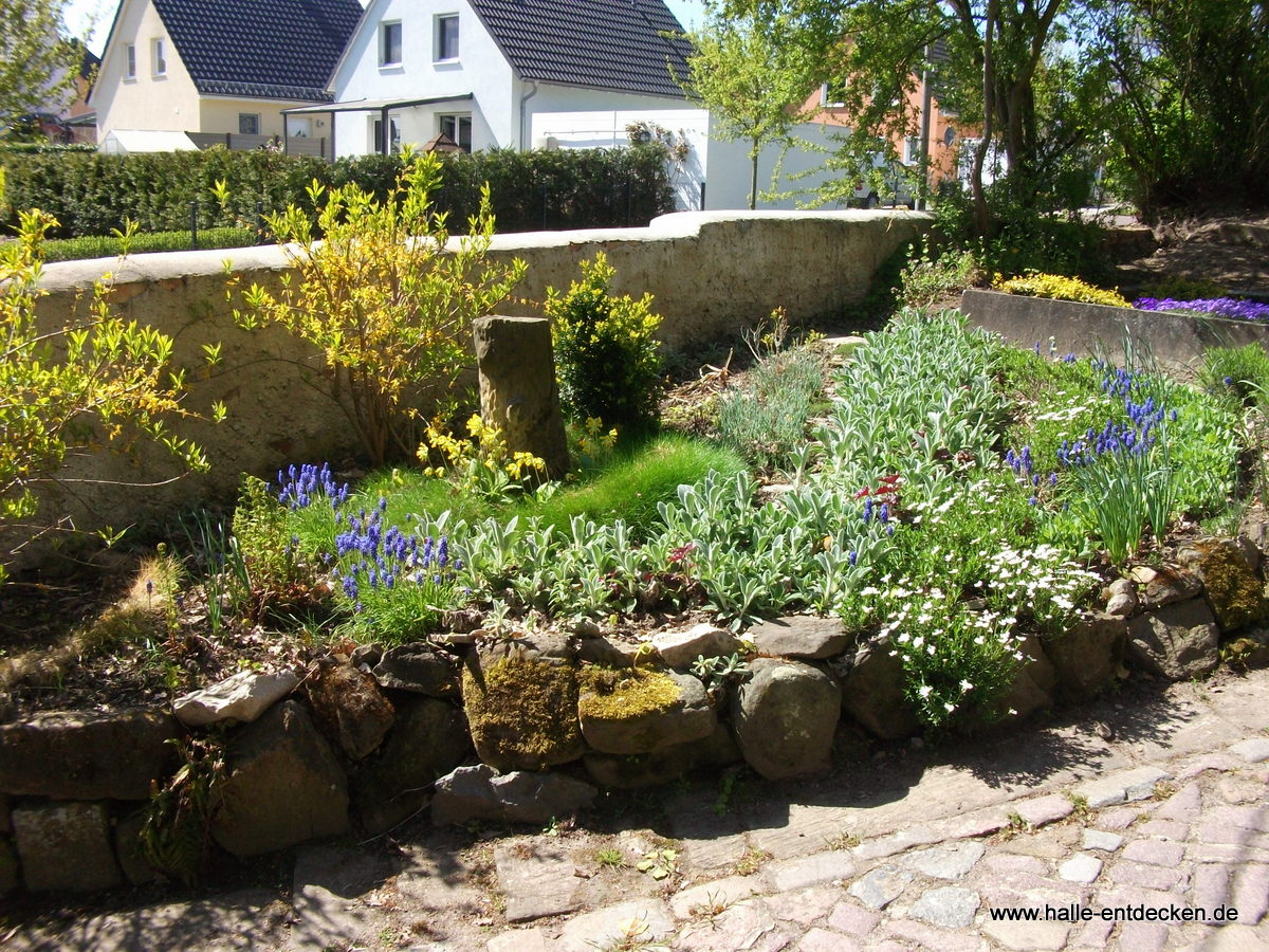 Kirchenruine in Granau, Nietleben in Halle (Saale) - Friedhof Granau