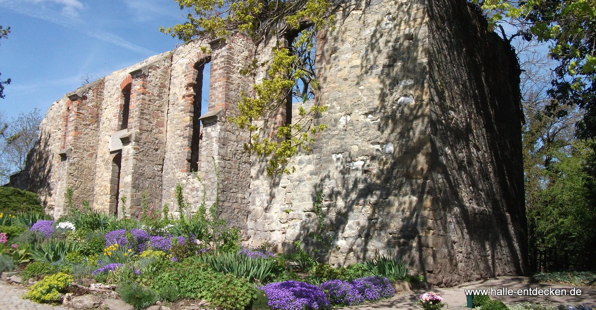 Kirchenruine in Granau, Nietleben in Halle (Saale)