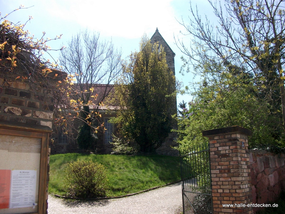 Kirche St. Briccius in Trotha - Halle (Saale) - Eingang