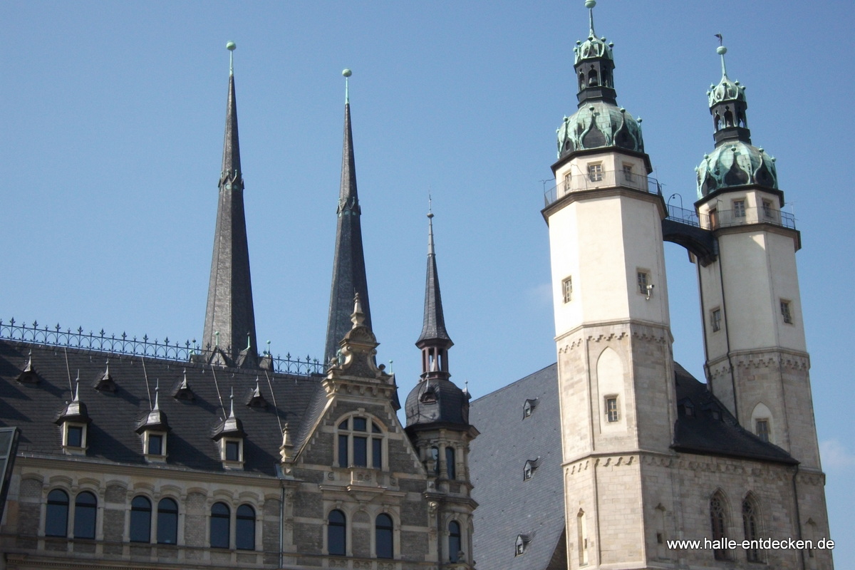 Marktkirche Halle (Saale) - Hausmannstürme