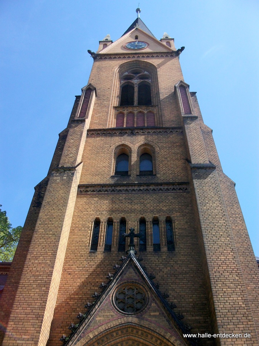 Stephanuskirche in Halle (Saale) - Turm