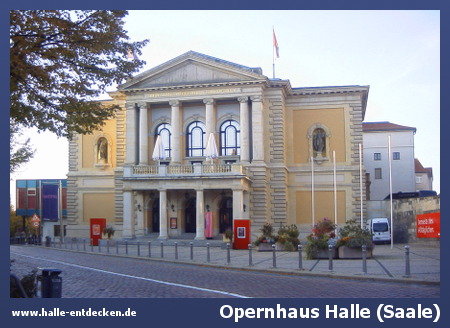 Opernhaus Halle - Bild Sehenswürdigkeit Halle (Saale)