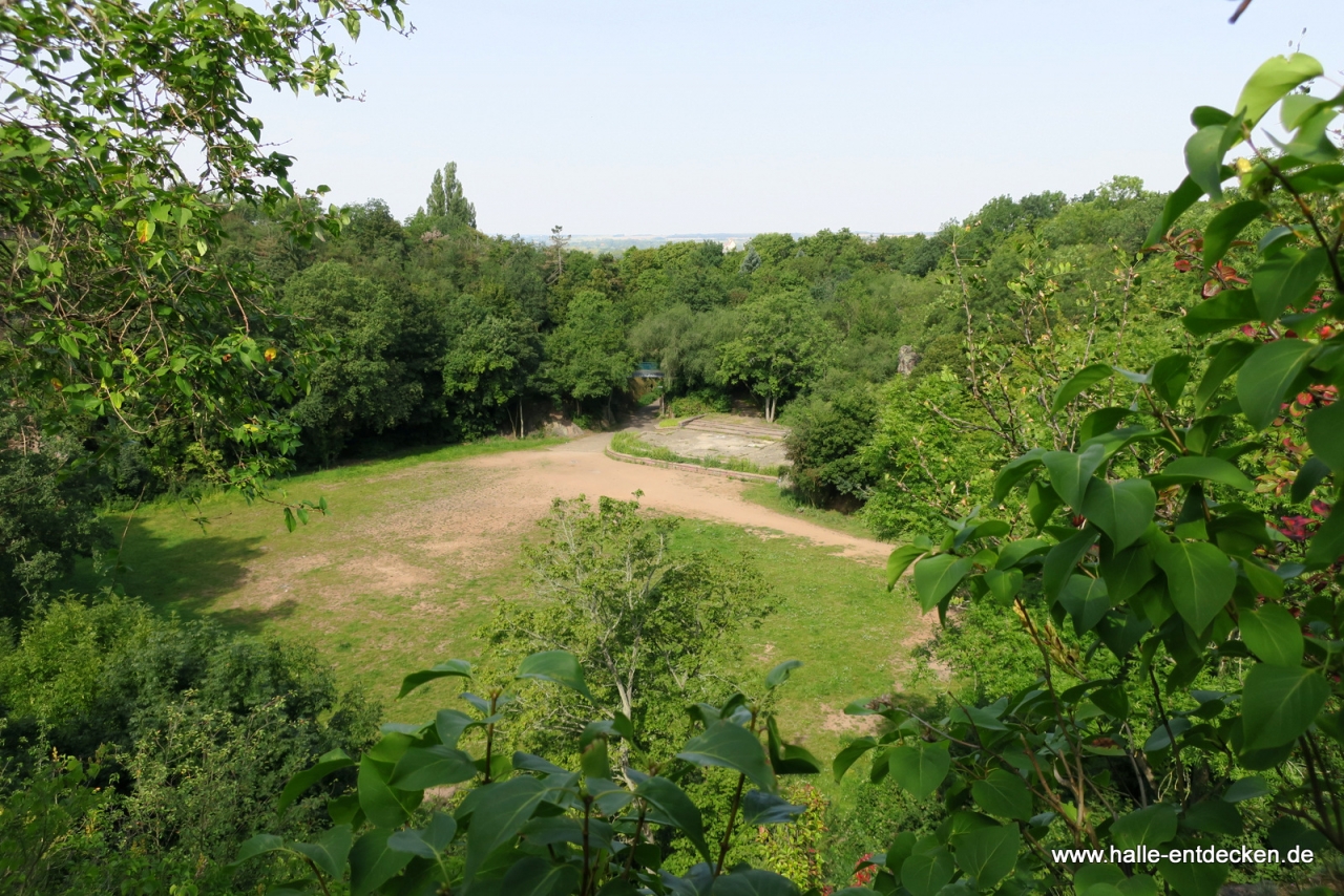 Die Galgenbergschlucht auf dem Galgenberg