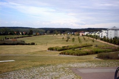 Grünes Dreieck in Halle Saale Sachsen-Anhalt