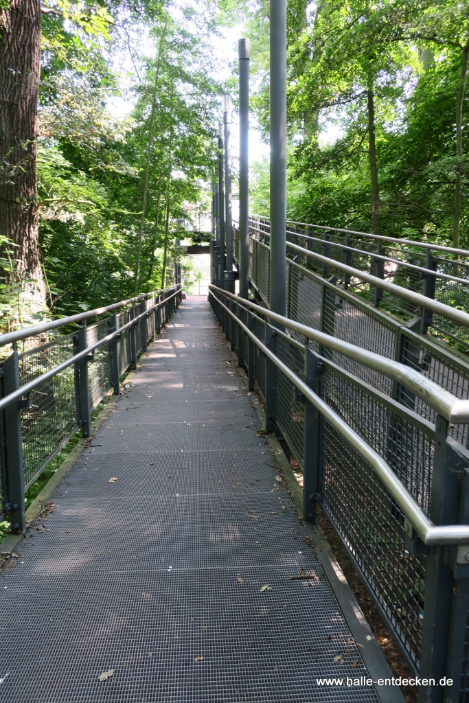 Barrierefreie Rampe zur Rabeninsel