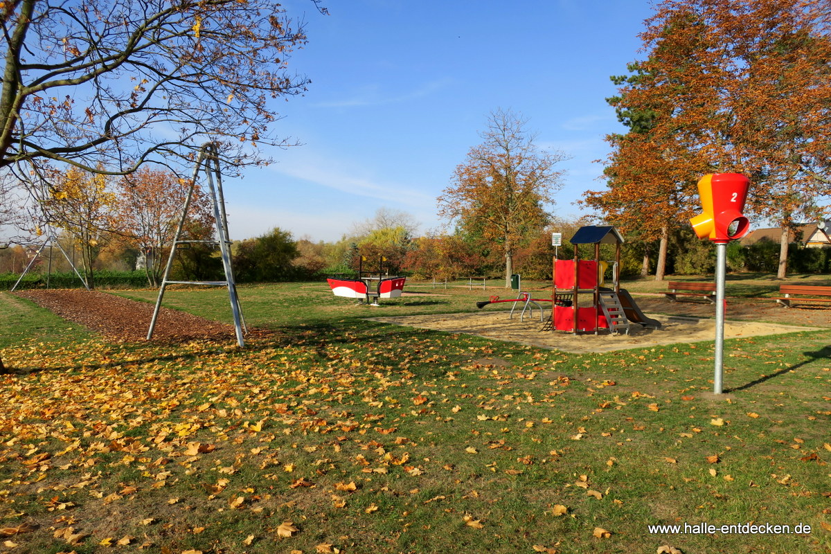 Spielplatz Elsteraue in Osendorf - Halle (Saale)