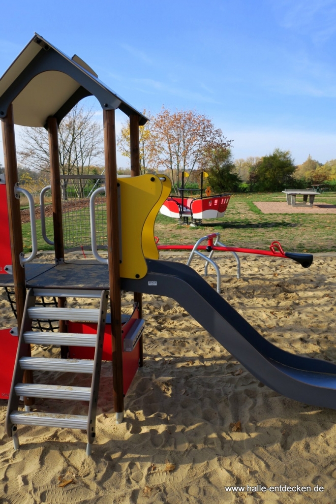 Spielplatz Elsteraue in Osendorf - Halle (Saale)