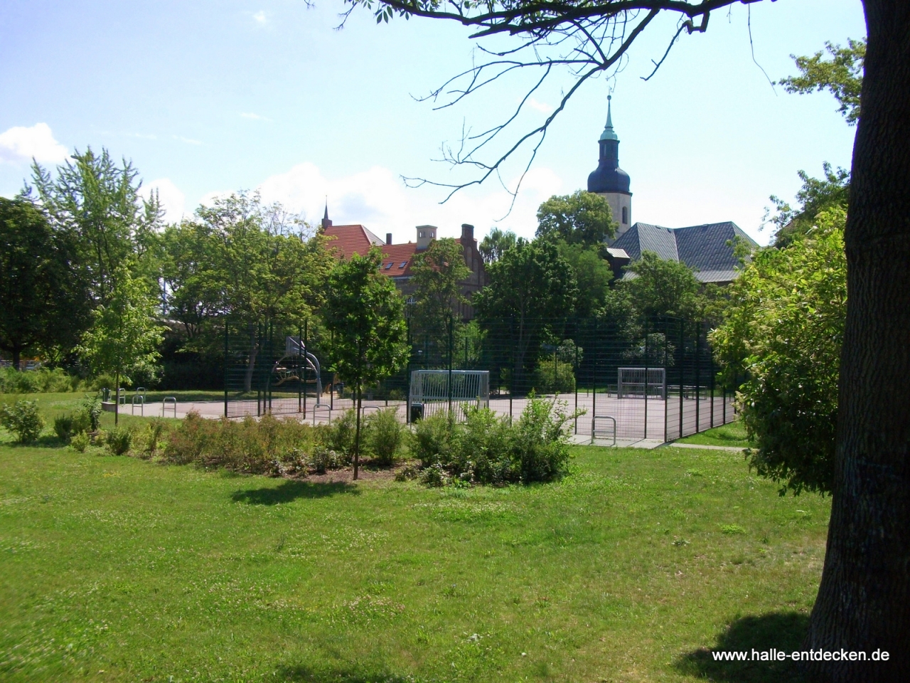 Spielplatz am Ratswerder in Halle (Saale)