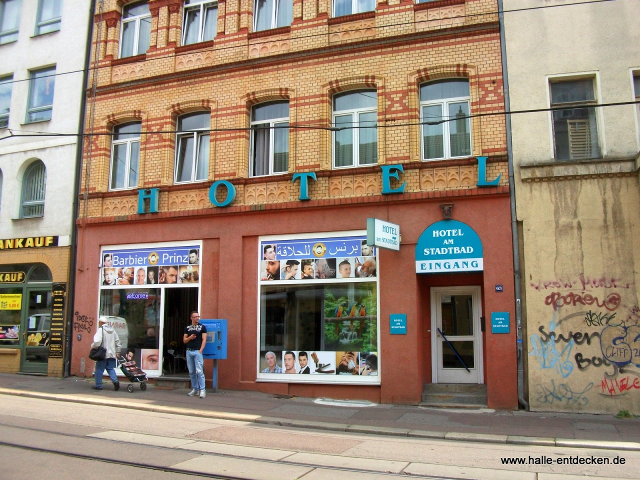 Hotel Am Stadtbad in der Großen Steinstraße in Halle (Saale)