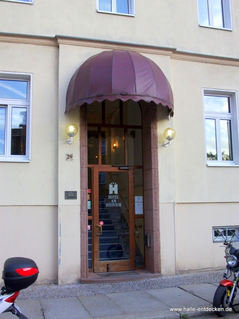 Eingang des Hotel Am Steintor