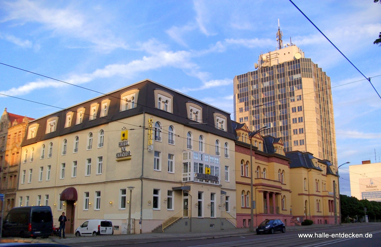 Hotel Am Steintor in der Magdeburger Straße in Halle (Saale)