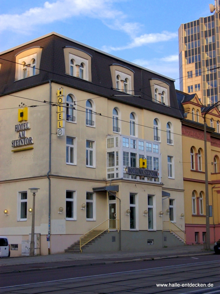 Hotel Am Steintor in der Magdeburger Straße in Halle (Saale)