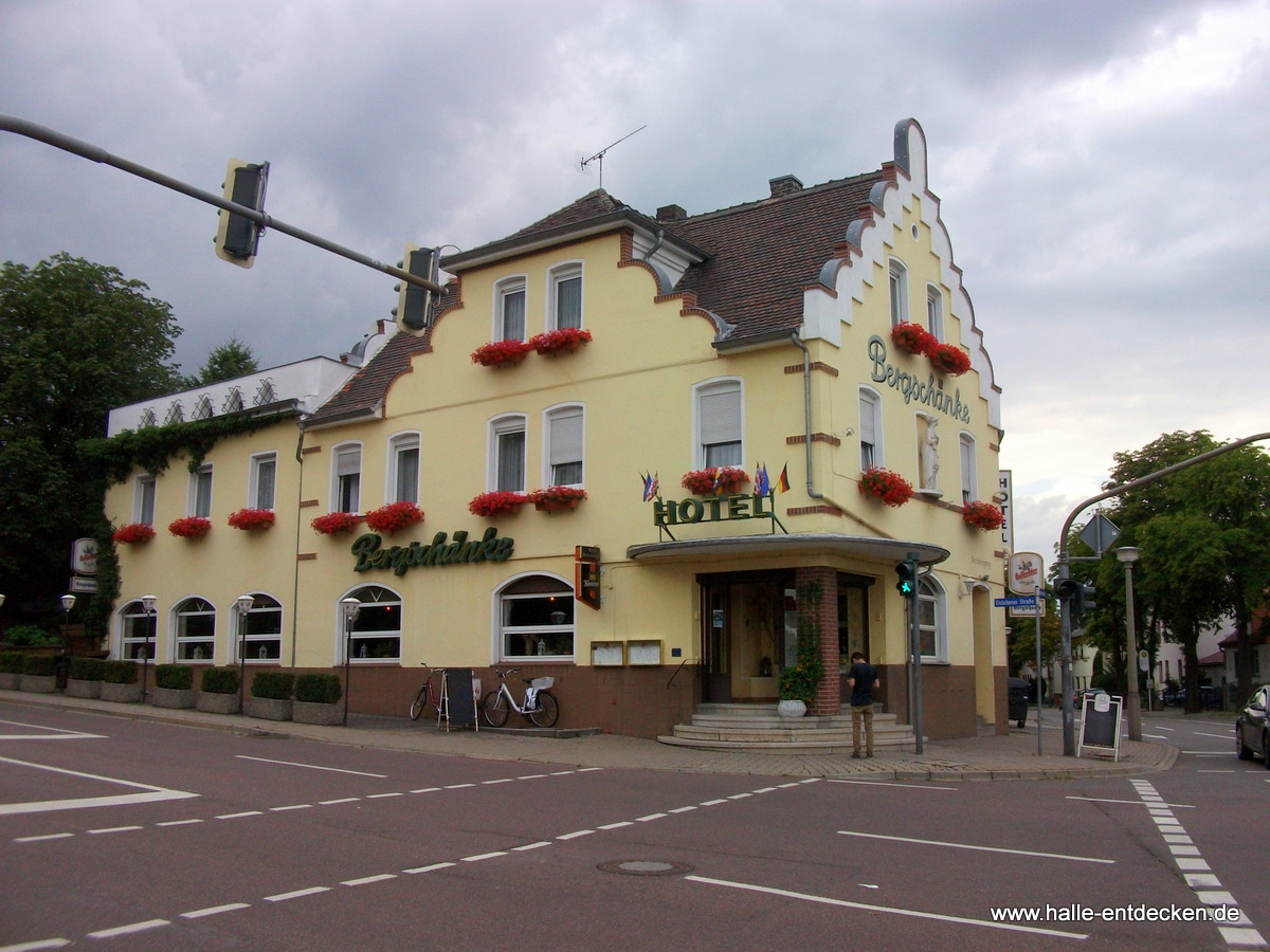 Hotel Bergschänke in der Eislebener Straße in Halle (Saale)