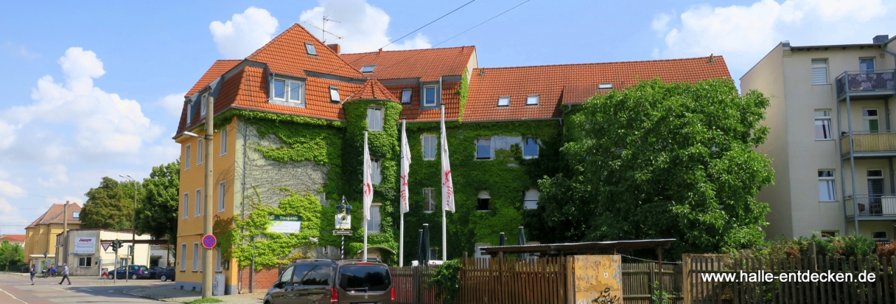 Hotel Eigen in der Merseburger Straße in Halle (Saale)