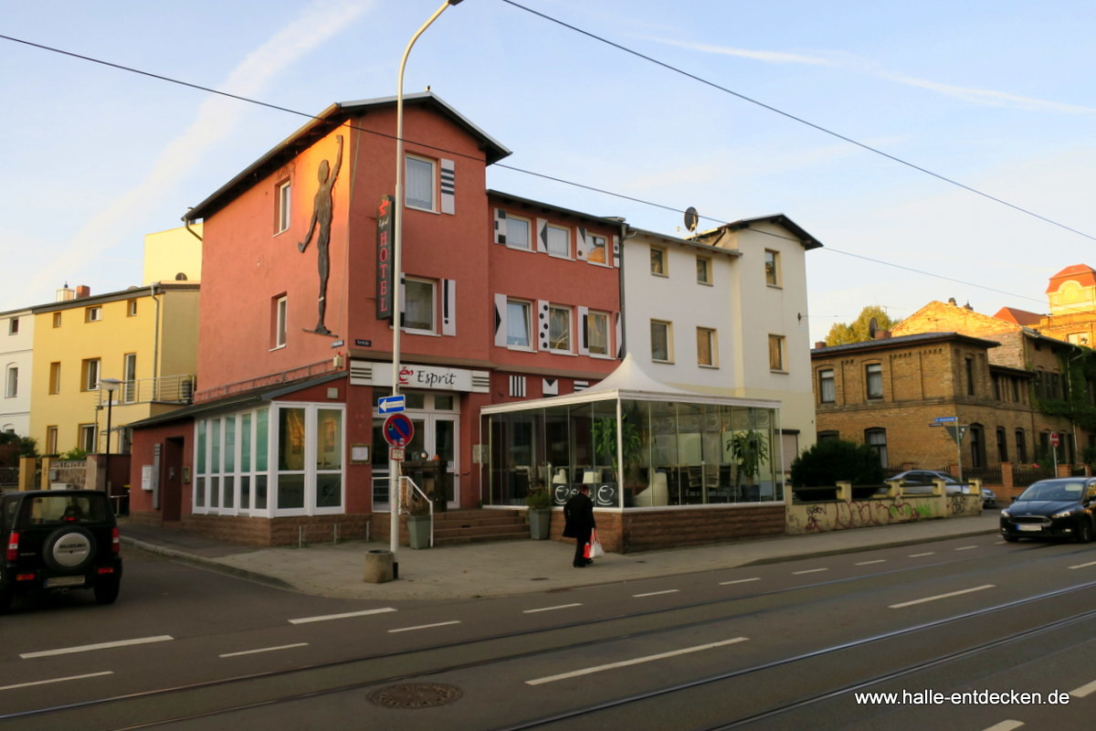 Hotel Esprit in der Torstraße in Halle (Saale).