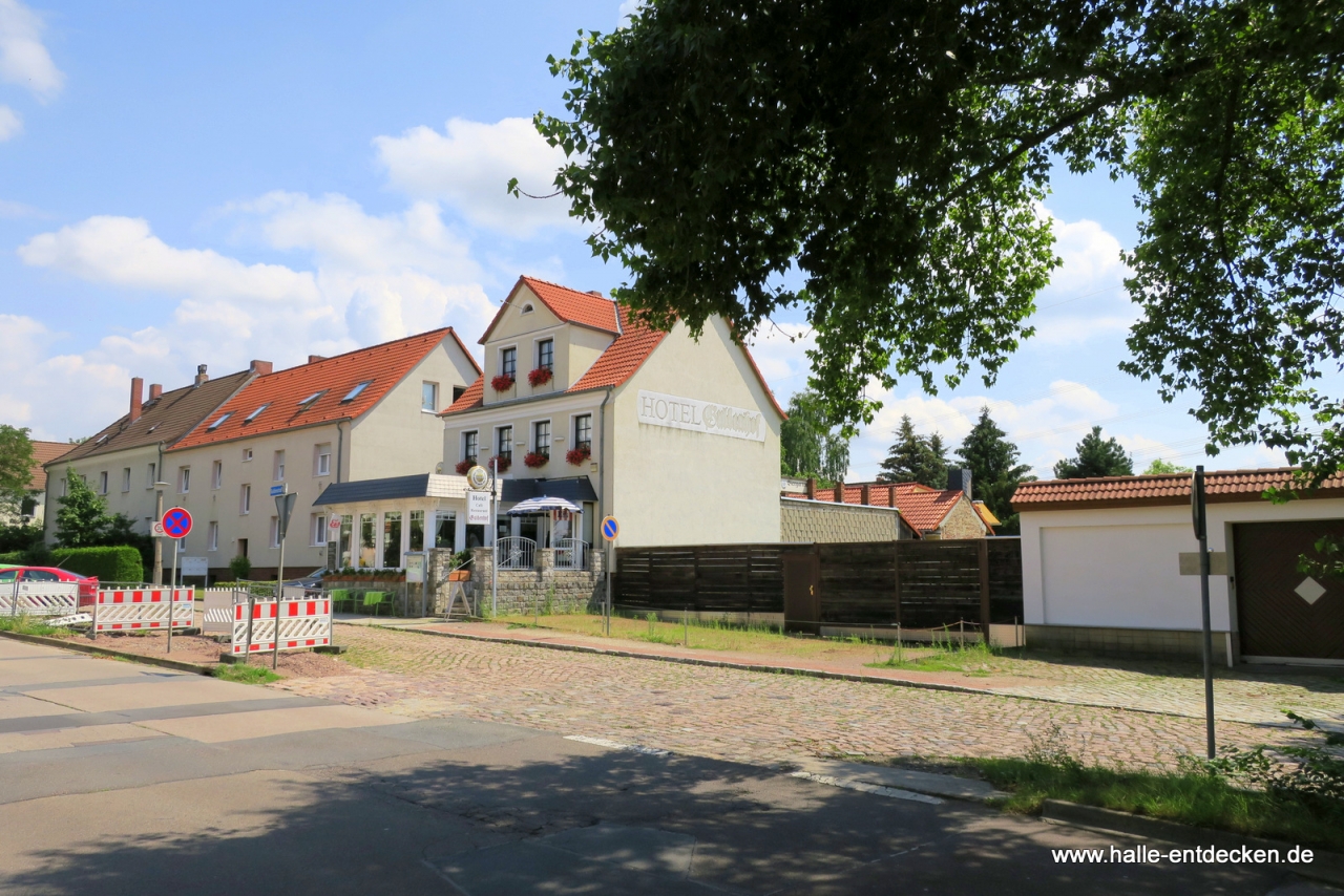 Hotel Guldenhof in der Guldenstraße in Halle (Saale)