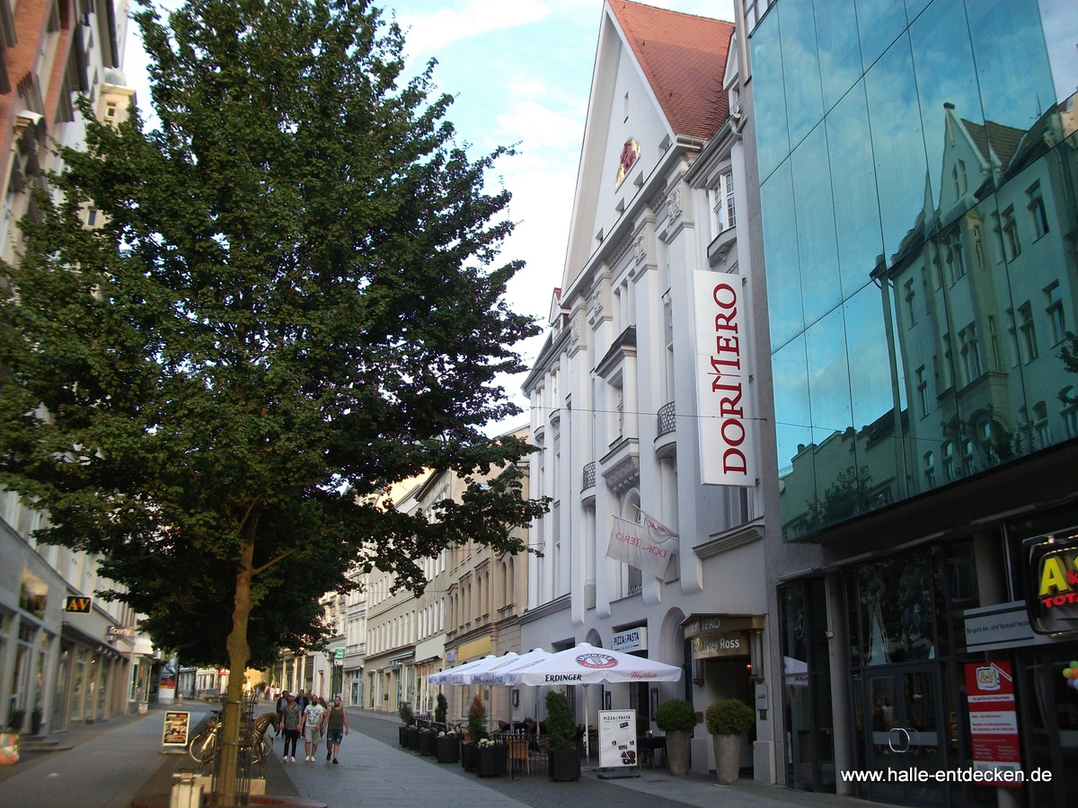 Hotel Rotes Ross in der Leipziger Straße in Halle (Saale)