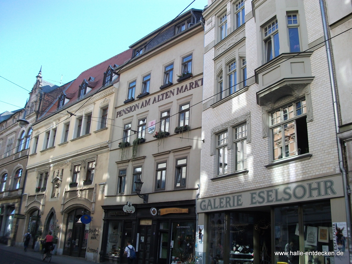 Pension Am Alten Markt in Halle (Saale) in der Schmeerstraße